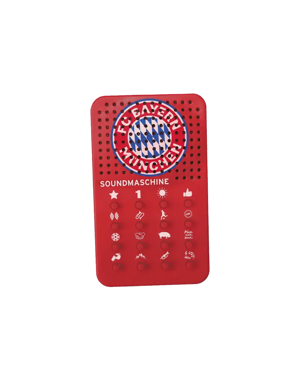 Soundartikel mit Vereinsmotiv